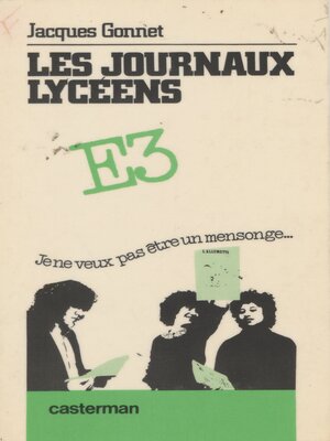 cover image of Les Journaux des lycéens